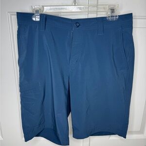 Columbia Sportswear Chino Shorts Hiking Outdoors Blue (Men’s Size 32W x 10L)